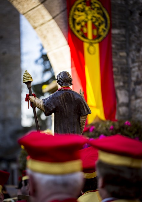 Statue des heiligen Vinzenz - Chablis